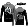 JUST GONNA SEND IT - 3D ALL OVER PRINTED - CAN AM GREY - LONG SLEEVE POLO SHIRT