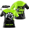 JUST GONNA SEND IT - 3D ALL OVER PRINTED - CAN AM NEON - T-SHIRT