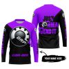 JUST GONNA SEND IT - 3D ALL OVER PRINTED - CAN AM PURPLE - JERSEY