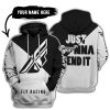 JUST GONNA SEND IT - 3D ALL OVER PRINTED - FLY RACING BLACK