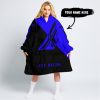 JUST GONNA SEND IT - 3D ALL OVER PRINTED - FLY RACING BLUE - OODIE BLANKET HOODIE