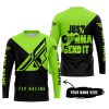 JUST GONNA SEND IT - 3D ALL OVER PRINTED - FLY RACING GREEN 1 - JERSEY