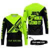 JUST GONNA SEND IT - 3D ALL OVER PRINTED - FLY RACING NEON - JERSEY