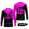 JUST GONNA SEND IT - 3D ALL OVER PRINTED - FLY RACING PINK - JERSEY