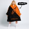 JUST FKCN SEND IT - 3D ALL OVER PRINTED - ALPINESTARS ORANGE - OODIE BLANKET HOODIE