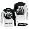JUST FKCN SEND IT - 3D ALL OVER PRINTED - CAN AM BLACK - JERSEY