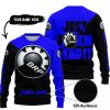 JUST FKCN SEND IT - 3D ALL OVER PRINTED - CAN AM BLUE - SWEATER UGLY