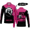 JUST FKCN SEND IT - 3D ALL OVER PRINTED - CAN AM PINK 1 - LONG SLEEVE POLO SHIRT