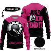 JUST FKCN SEND IT - 3D ALL OVER PRINTED - CAN AM PINK 1 - SWEATER UGLY