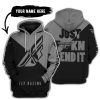JUST FKCN SEND IT - 3D ALL OVER PRINTED - FLY RACING GREY