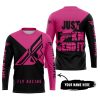 JUST FKCN SEND IT - 3D ALL OVER PRINTED - FLY RACING PINK 1 - JERSEY