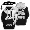 JUST FKCN SEND IT - 3D ALL OVER PRINTED - FXR WHITE