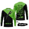 TILL THE FUCKIN FREAKIN TRAINING WHEEL FALL OFF - 3D ALL OVER PRINTED - ARCTIC-CAT GREEN - JERSEY
