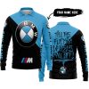 TILL THE FUCKIN FREAKIN TRAINING WHEEL FALL OFF - 3D ALL OVER PRINTED - BMW BLUE - LONG SLEEVE POLO SHIRT