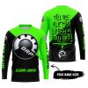 TILL THE FUCKIN FREAKIN TRAINING WHEEL FALL OFF - 3D ALL OVER PRINTED - CAN AM GREEN - JERSEY