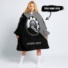 TILL THE FUCKIN FREAKIN TRAINING WHEEL FALL OFF - 3D ALL OVER PRINTED - CAN AM GREY - OODIE BLANKET HOODIE