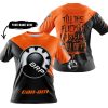 TILL THE FUCKIN FREAKIN TRAINING WHEEL FALL OFF - 3D ALL OVER PRINTED - CAN AM ORANGE - T-SHIRT