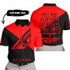 TILL THE FUCKIN FREAKIN TRAINING WHEEL FALL OFF - 3D ALL OVER PRINTED - FLY RACING RED - POLO SHIRT