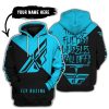 TILL THE FUCKIN FREAKIN TRAINING WHEEL FALL OFF - 3D ALL OVER PRINTED - FLY RACING SKY BLUE