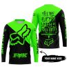 TILL THE FUCKIN FREAKIN TRAINING WHEEL FALL OFF - 3D ALL OVER PRINTED - FOX RACING - GREEN - JERSEY