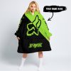 TILL THE FUCKIN FREAKIN TRAINING WHEEL FALL OFF - 3D ALL OVER PRINTED - FOX RACING - GREEN 1 - OODIE BLANKET HOODIE
