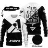 TILL THE FUCKIN FREAKIN TRAINING WHEEL FALL OFF - 3D ALL OVER PRINTED - FXR WHITE - SWEATER UGLY