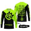 TILL THE FUCKIN FREAKIN TRAINING WHEEL FALL OFF - 3D ALL OVER PRINTED - HUSQVARNA NEON - JERSEY