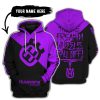 TILL THE FUCKIN FREAKIN TRAINING WHEEL FALL OFF - 3D ALL OVER PRINTED - HUSQVARNA PURPLE