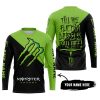 TILL THE FUCKIN FREAKIN TRAINING WHEEL FALL OFF - 3D ALL OVER PRINTED - MONSTER ENERGY GREEN - JERSEY