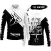 TILL THE FUCKIN FREAKIN TRAINING WHEEL FALL OFF - 3D ALL OVER PRINTED - TRIUMPH - LONG SLEEVE POLO SHIRT