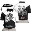 TILL THE FUCKIN FREAKIN TRAINING WHEEL FALL OFF - 3D ALL OVER PRINTED - TROY LEE DESIGNS - POLO SHIRT
