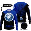 TILL THE FUCKIN FREAKIN TRAINING WHEEL FALL OFF - 3D ALL OVER PRINTED - YAMAHA BLUE - SWEATER UGLY