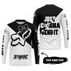 JUST GONNA SEND IT – 3D ALL OVER PRINTED – FOX RACING GIRL – BLACK - JERSEY