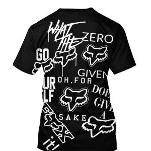 Fox racing black and white gear, Fox racing racing hoodie, Fox racing jersey