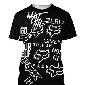 Fox racing black and white gear, Fox racing racing hoodie, Fox racing jersey