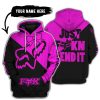 JUST FCKN SEND IT – 3D ALL OVER PRINTED – FOX RACING GIRL – PINK