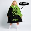 TILL THE FUCKIN FREAKIN TRAINING WHEEL FALL OFF - 3D ALL OVER PRINTED - FOX RACING & MONSTER ENERGY - OODIE BLANKET HOODIE