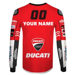 Ducati 3d zipper hoodies, Ducati racing, Ducati over racing club