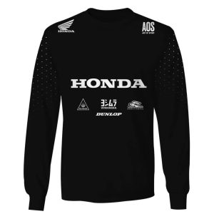 Honda motocross 3d, Honda racing zip up hoodies, Honda custom motocross jersey