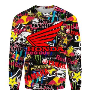 Honda dirtbike hoodie, Honda fleece, Honda racing customer service
