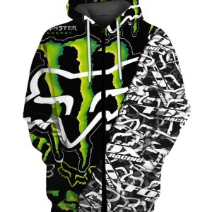 Fox racing racing fleece jacket, Fox racing mx gear, Fox racing hoodie racing