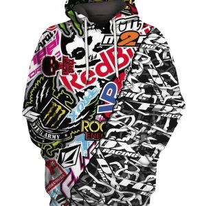 Fox racing motocross racing clothes, Fox racing monster. com, Fox racing groot hoodie