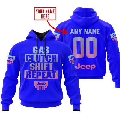 Gas Clutch Shift Repeat – Limited Edition – Jeep – Blue