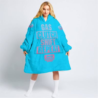 Gas Clutch Shift Repeat – Limited Edition – Jeep – Sky Blue - Oodie Blanket