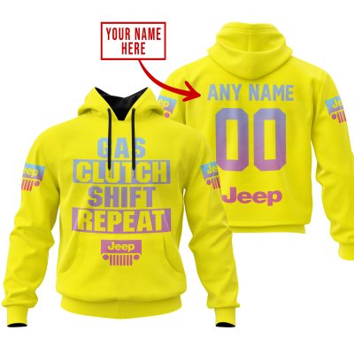Gas Clutch Shift Repeat – Limited Edition – Jeep – Yellow