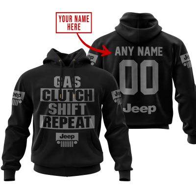 Gas Clutch Shift Repeat – Limited Edition – Jeep – Black Grey