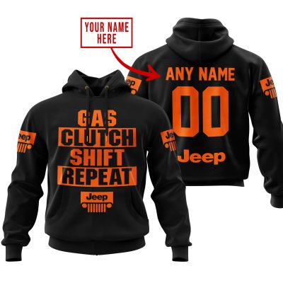 Gas Clutch Shift Repeat – Limited Edition – Jeep – Black Orange