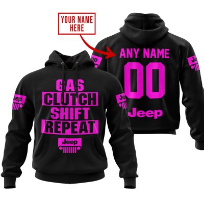 Gas Clutch Shift Repeat – Limited Edition – Jeep – Black Pink
