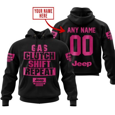 Gas Clutch Shift Repeat – Limited Edition – Jeep – Black Pink 1