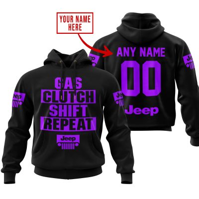 Gas Clutch Shift Repeat – Limited Edition – Jeep – Black Purple